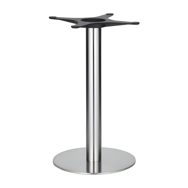 Golden Gate Brushed S/Steel Base & Column D400 x H690mm - Eurofit Direct