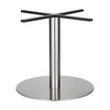 Golden Gate 720 x 690mm Brushed Stainless Steel Base & Column