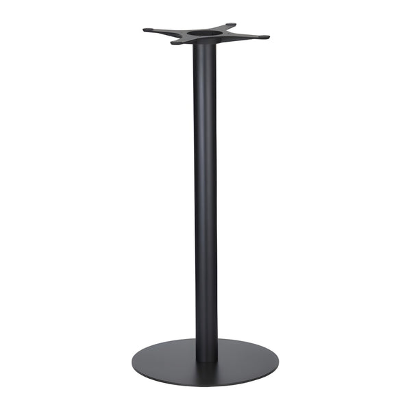 Table Cable Management Column IntAfit Table Base For Integrated Cable Management Black Base & Column ...