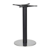 Golden Gate Brushed Stainless Steel Base & Black Column D400xH690mm