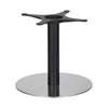 Golden Gate Brushed S/Steel Base & Black Column D500xH450mm