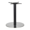 Golden Gate Brushed Stainless Steel 580 x 690mm Base & Black Column