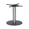 Golden Gate Black Base & Brushed S/Steel Column D400xH450mm
