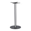 Golden Gate 500 x 1100mm Black Base & Brushed Stainless Steel Column