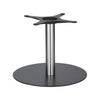 Golden Gate 580 x 450mm Black Base & Brushed Stainless Steel Column