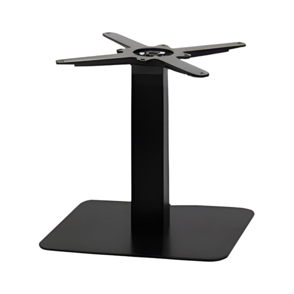 Sotra Brushed Black 450 x 450mm Base & Column - Eurofit Direct