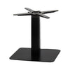 Sotra Brushed Black 450 x 450mm Base & Column