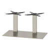 Mega Brushed Stainless Steel 450 x 450mm Base & Column