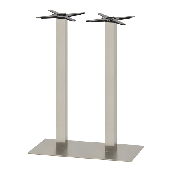 Mega Brushed Stainless Steel 400 x 1100mm Base & Column - Eurofit Direct