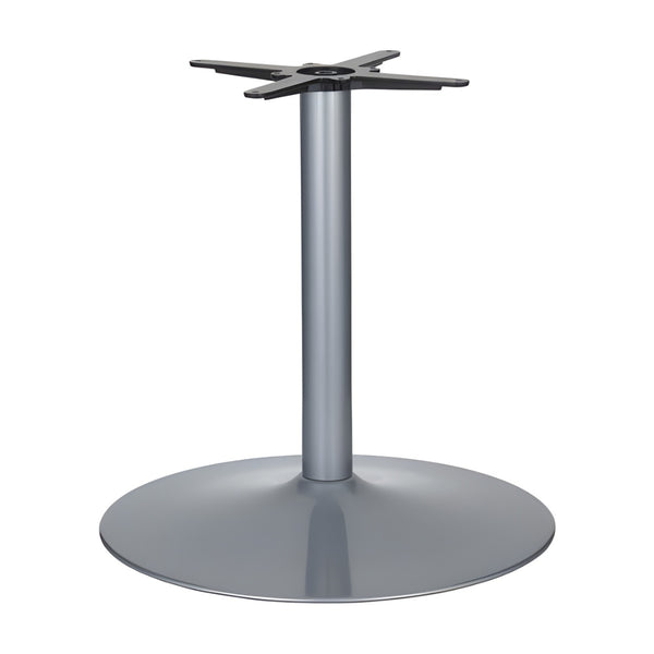 Vancouver Extra Large Silver 680 x 690mm Base & Column - Eurofit Direct