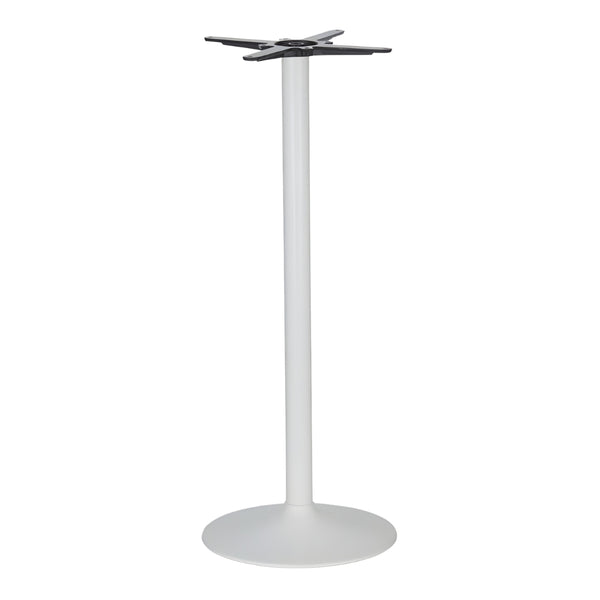 Vancouver Small White 430 x 1100mm Base & Column - Eurofit Direct