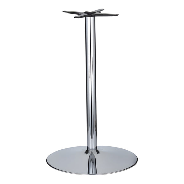 Vancouver Extra Large Chrome 680 x 1100mm Base & Column - Eurofit Direct