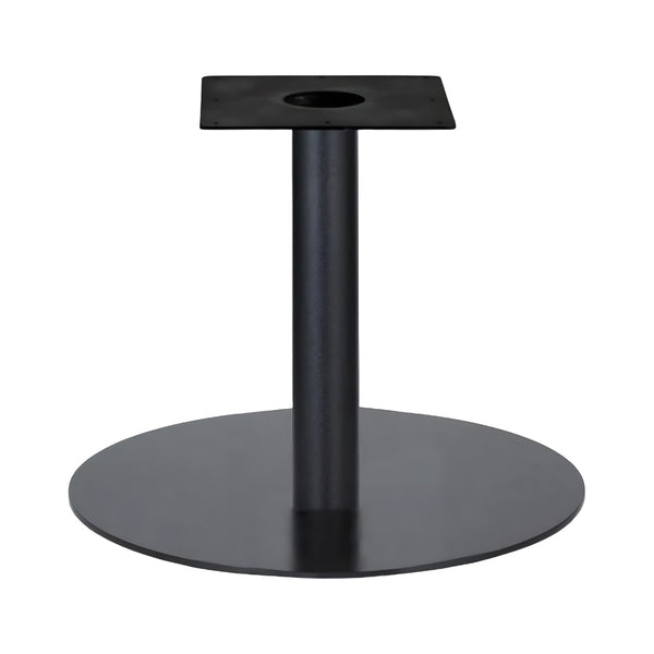 IntAfit Table Base For Integrated Cable Management 720 x 690mm Black Base & Column