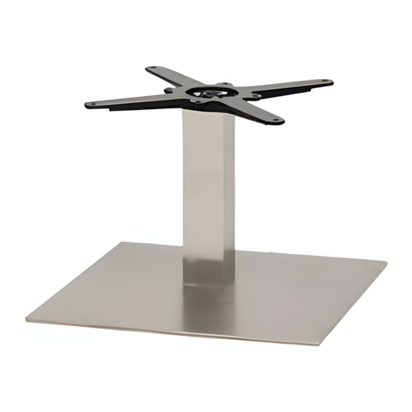 Sotra Brushed Stainless Steel 580mm x 450mm Base & Column
