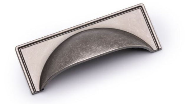 Windsor Cup Handle, 64mm Centres in Pewter