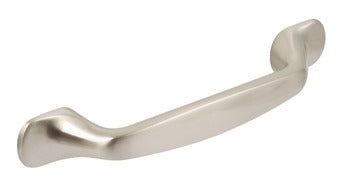 Pull D Handle 96mm Centres Stainless Steel Effect