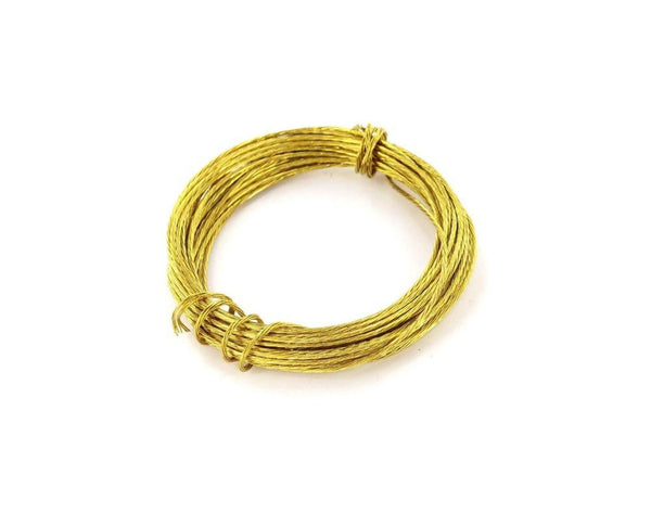 Picture Wire - Length 3.5m - Brass