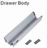 Eurofit Twin Wall Drawer Set - Soft Close - Silent Motion - Closed Length 300mm