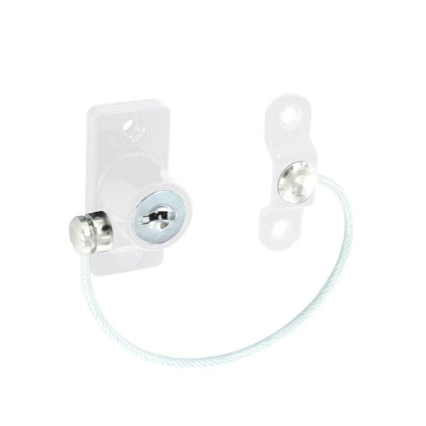 Window Safety Cable Securit - Cable Window Restrictor - White | Eurofit Direct | Window ...