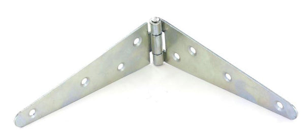 Strap Hinge - 100mm - 1.6mm thick - Zinc Plated