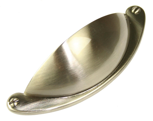 Cup Handle Length 103mm (Hole Centres 64mm) Brushed Nickel