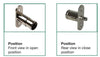 BMB Mastered Sliding Door Push Lock - Keys 201-400
