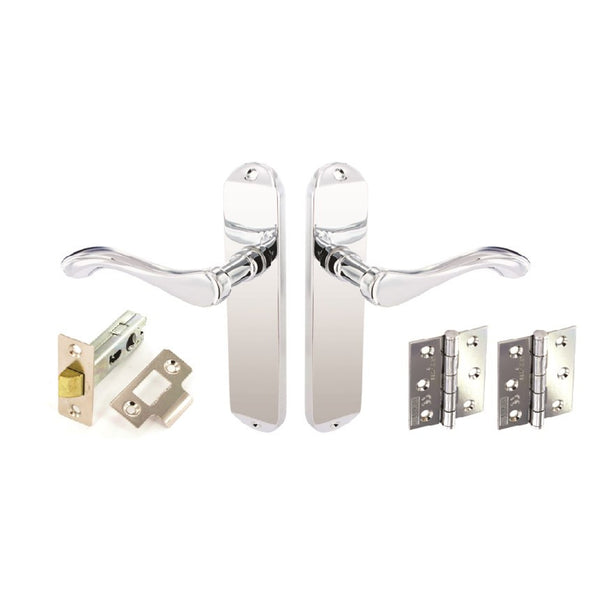 Securit Premier Europa Internal Door Furniture Pack - Chrome Plated | Eurofit Direct