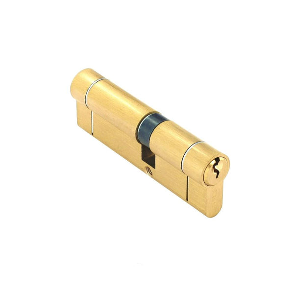 Securit Anti-Snap & Bump Euro Cylinder - 40 x 55mm - Brass