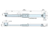 Sugatsune 25kg Multi Angle Cupboard Stay - Stainless Steel 304