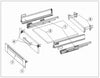 Eurofit Twin Wall Drawer Set - Soft Close - Silent Motion - Closed Length 300mm