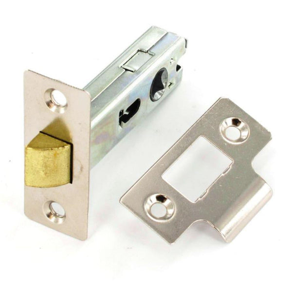 Securit Mortice Latch - Length 63mm - Nickel Plated