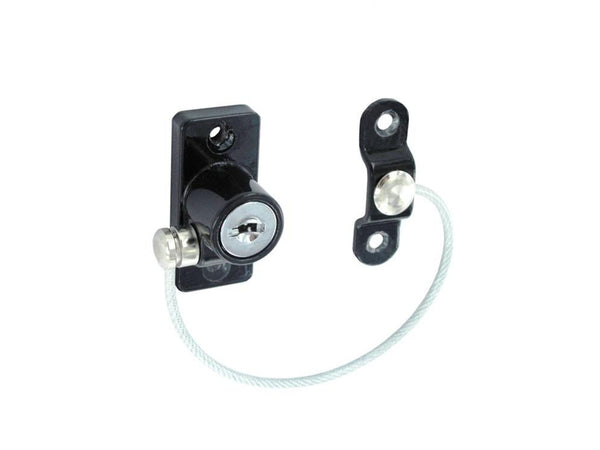 Securit - Cable Window Restrictor - Black