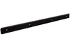 Kitchen Worktop Bullnose Corner Trim 40mm - Black