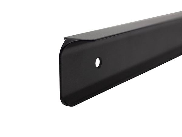 Kitchen Worktop Bullnose Corner Trim 40mm - Black