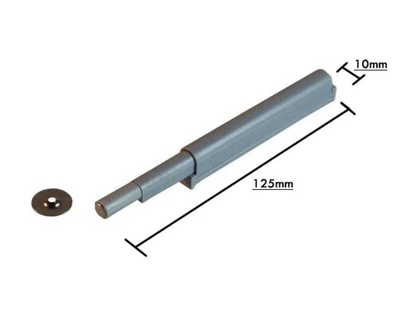 2 Pack Push to Open Door Catches Magnetic Cupboard Catch Soft Close