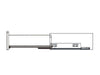 Full Extension Clip On Soft Close Concealed Slide L=500mm