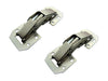 Surface Mount Easy On Hinge 90° Opening Zinc Plated
