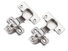 Tutti Short Arm Cabinet Hinge Soft Close 12mm Overlay 100° Pair