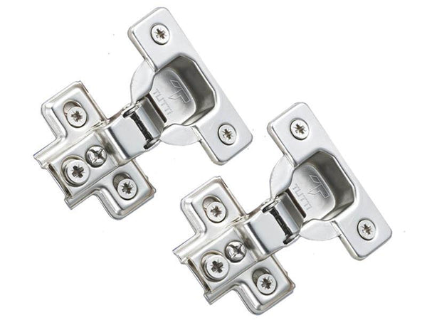 Tutti Face Frame Cabinet Hinge 16mm Overlay  110° Pair | Eurofit Direct