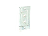 Flush Hinge H50 x W25 x T1mm Zinc Plated Steel