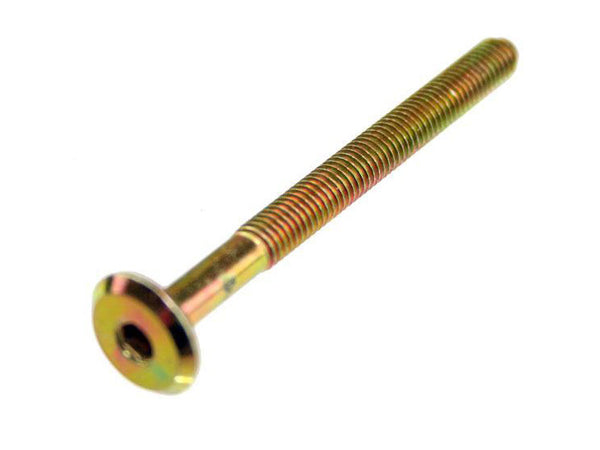 M6 x 70mm Allen Head Bolt Yellow Zinc