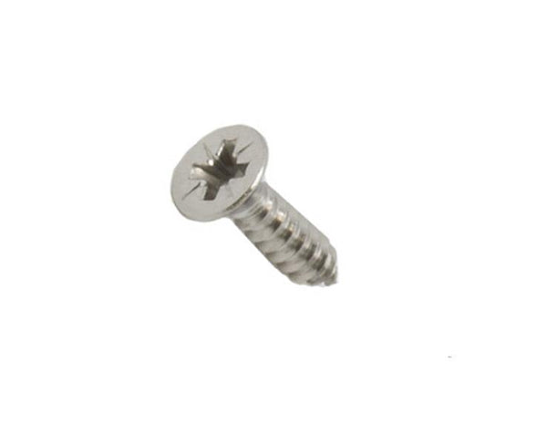 Stainless Steel  Pozi Countersunk Screw 4 x 16mm (8 x 5/8")