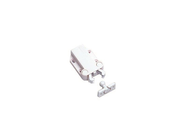 Non Magnetic Retaining Touch Latch - R/F 78N - White | Eurofit Direct