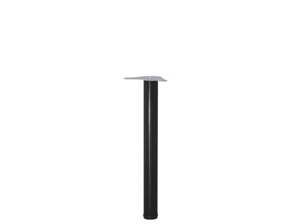 Table Legs 60 x 690mm With 30mm Adjustment - Black | Eurofit Direct