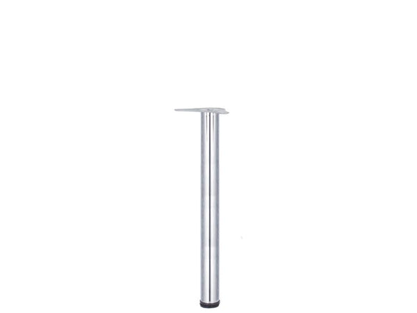 Table Legs 60 x 690mm With 30mm Adjustment - Chrome Plated