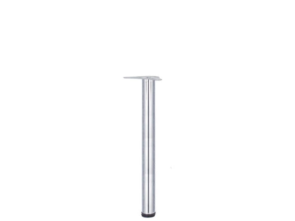 Table Legs 60 x 690mm With 30mm Adjustment - Chrome Plated | Eurofit Direct