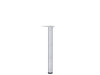 Table Legs 60 x 690mm With 30mm Adjustment - Chrome Plated
