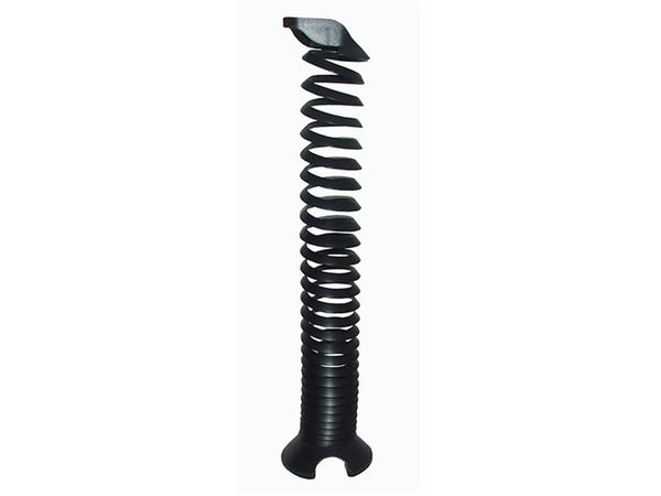 Extendable Cable Spiral Wrap - Max Height 1300mm - Black | Eurofit Direct