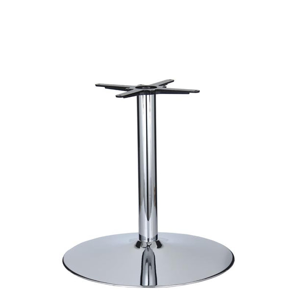 Vancouver Extra Large Chrome Base & Column - D680 x H690