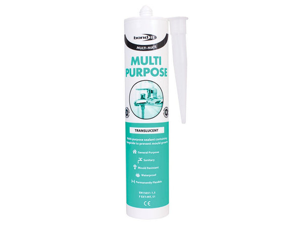 Bond-It Multi-Mate Multi-Purpose Silicone - Translucent